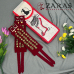 Bharatanatyam Dance Salangai Velvet Ankle Bells + Jute Bag