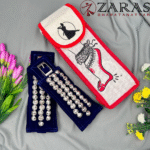 Bharatanatyam Dance Salangai Velvet Ankle Bells + Jute Bag