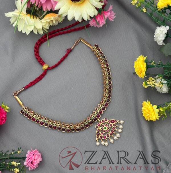 Bharatanatyam Dance First Quality Jewellery Necklace