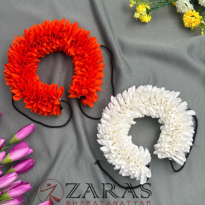 Bharatanatyam dance cloth flower