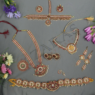 Bharatanatyam Dance Jewellery Full set