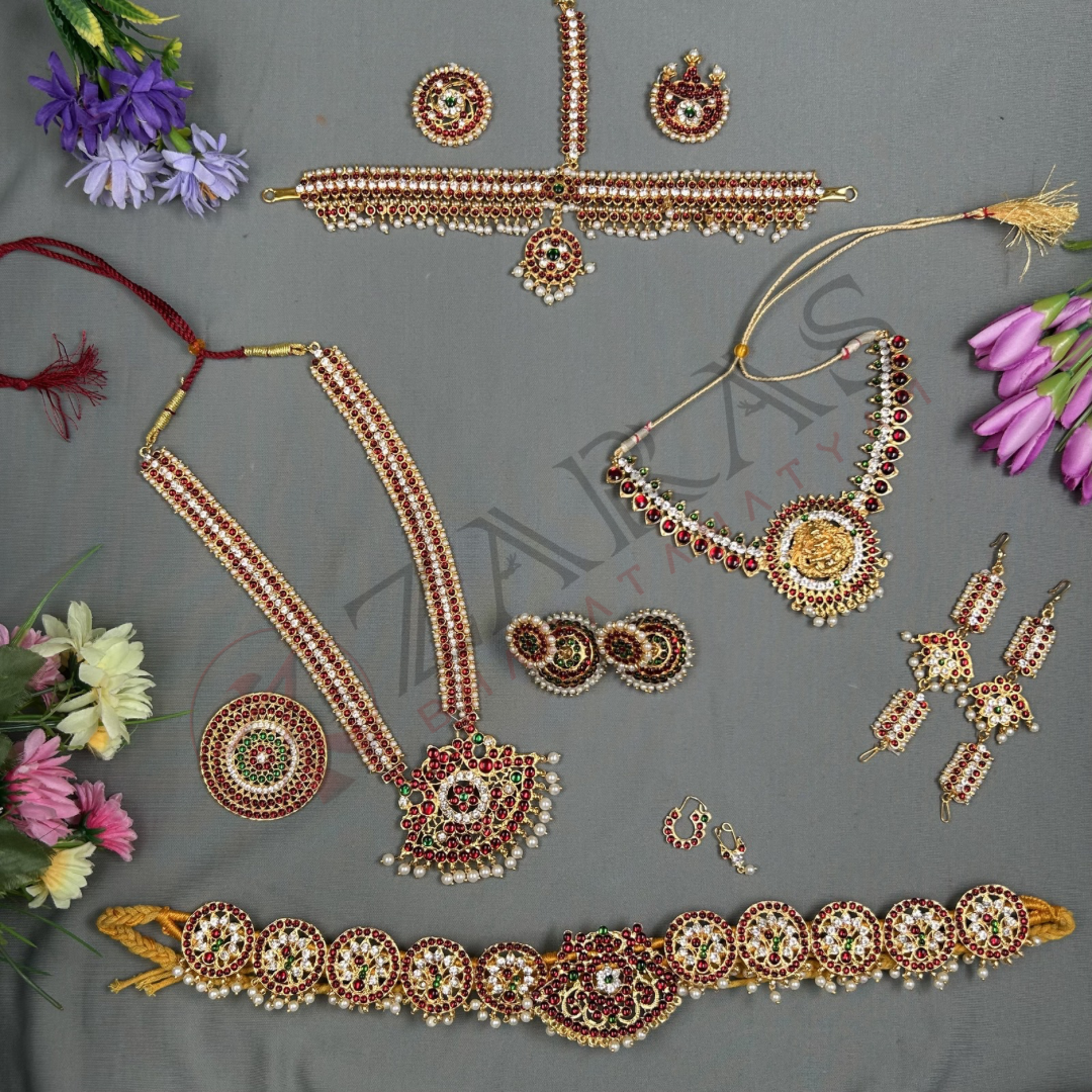 Bharatanatyam Dance Jewellery Full set