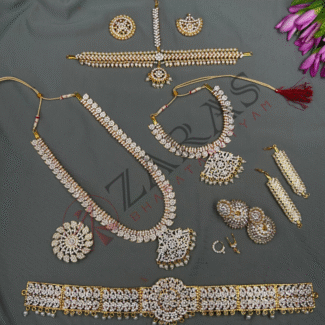 Bharatanatyam Dance Jewellery Full Set