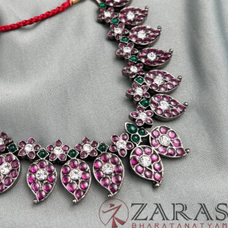 Bharatanatyam Dance First Quality Black Jewellery Necklace