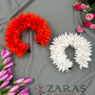 Bharatanatyam dance cloth flower