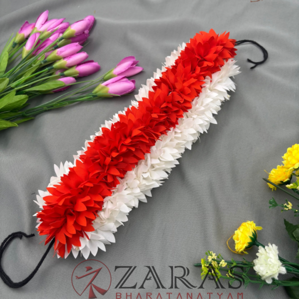 bharatanatyam dance cloth flowers