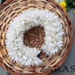 bharatanatyam dance cloth flowers