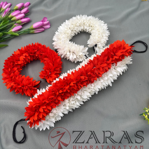 bharatanatyam dance cloth flowers