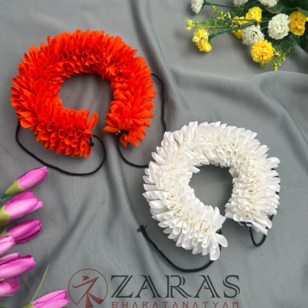 Bharatanatyam dance cloth flower