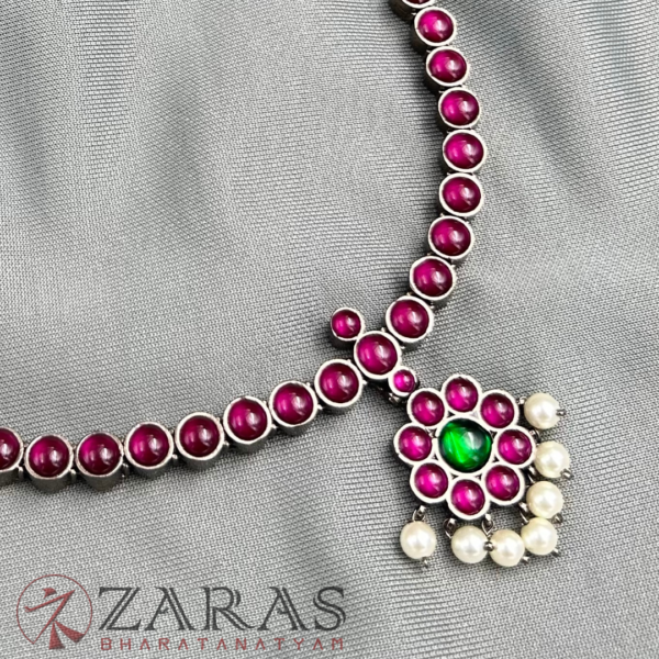 Bharatanatyam Dance First Quality Black Jewellery Necklace
