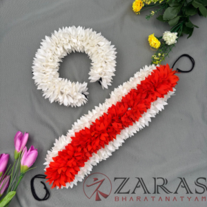 bharatanatyam dance cloth flowers