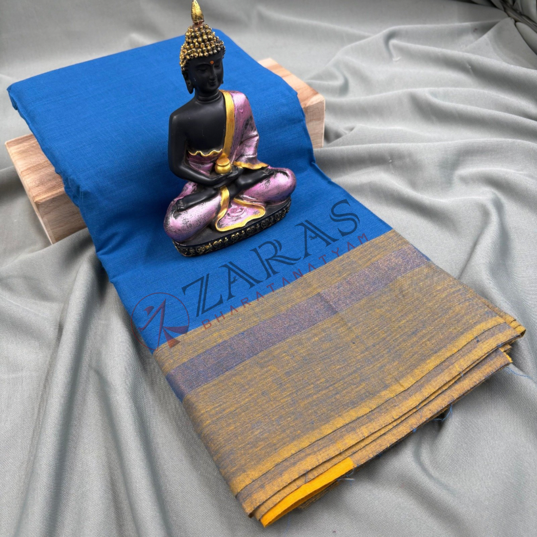 Bharatanatyam Dance Practice saree