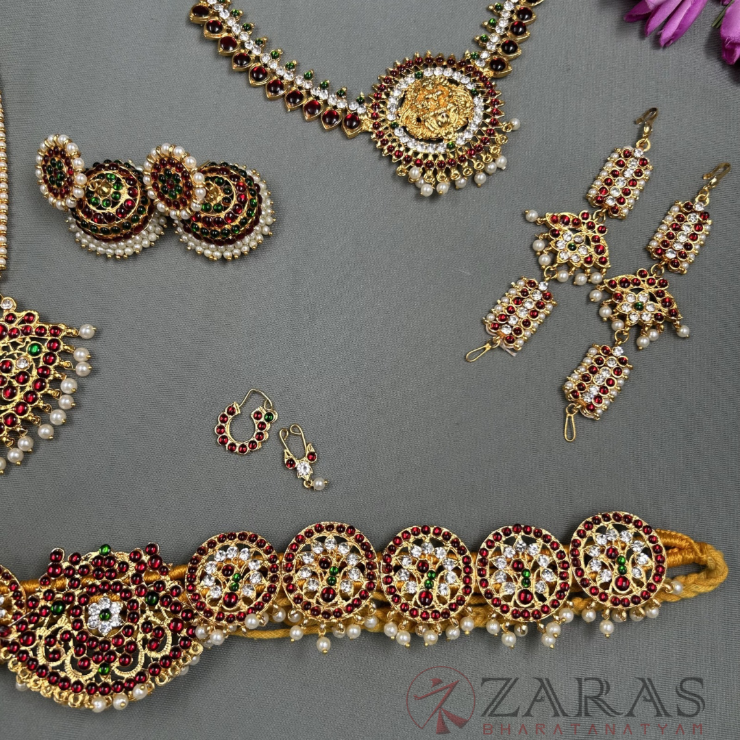 Bharatanatyam Dance Jewellery Full set