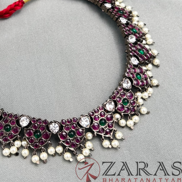 Bharatanatyam Dance First Quality Black Jewellery Necklace
