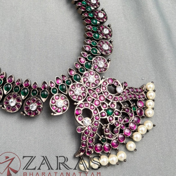 Bharatanatyam Dance First Quality Black Jewellery Necklace