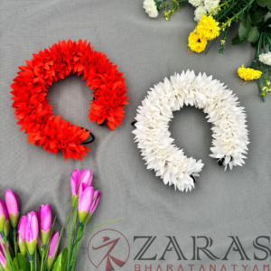 bharatanatyam dance cloth flowers