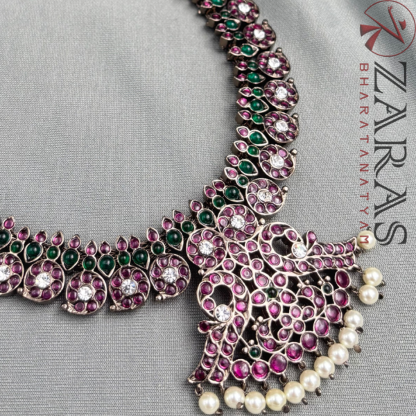 Bharatanatyam Dance First Quality Black Jewellery Necklace