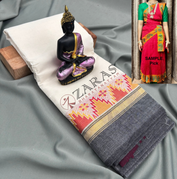 Bharatanatyam Dance Practice saree