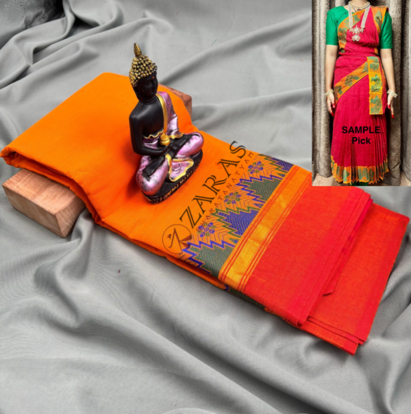 Bharatanatyam Dance Practice saree