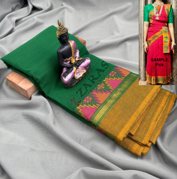 Bharatanatyam Dance Practice saree