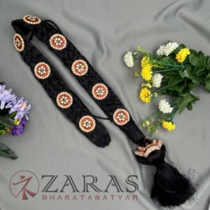 Bharatanatyam Dance Hair Accessories Kemp Jada Set