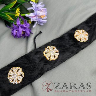 Bharatanatyam Dance Hair Accessories Kemp Jada Set