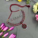Bharatanatyam kemp Necklace