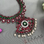 Bharatanatyam kemp Necklace