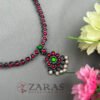 Bharatanatyam kemp Necklace