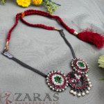 Bharatanatyam kemp Necklace