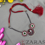 Bharatanatyam kemp Necklace