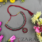 Bharatanatyam kemp Necklace