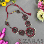 Bharatanatyam kemp Necklace