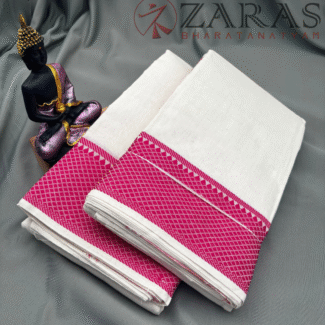 Bharatanatyam Dance Practice Saree
