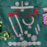 Bharatanatyam Dance Jewellery Full Set Kemp