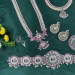 Bharatanatyam Dance Jewellery Full Set Kemp