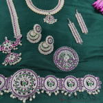 Bharatanatyam Dance Jewellery Full Set Kemp