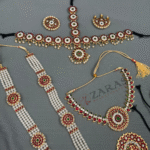 Bharatanatyam Dance Jewellery Kemp Set