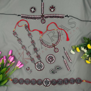 Bharatanatyam Dance Jewellery Kemp Set