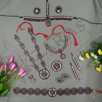 Bharatanatyam Dance Jewellery Kemp Set