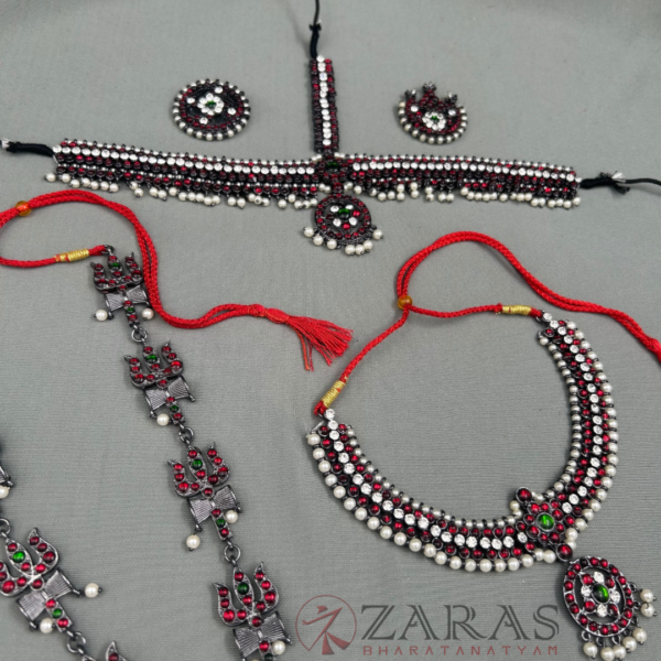 Bharatanatyam Dance Jewellery Kemp Set