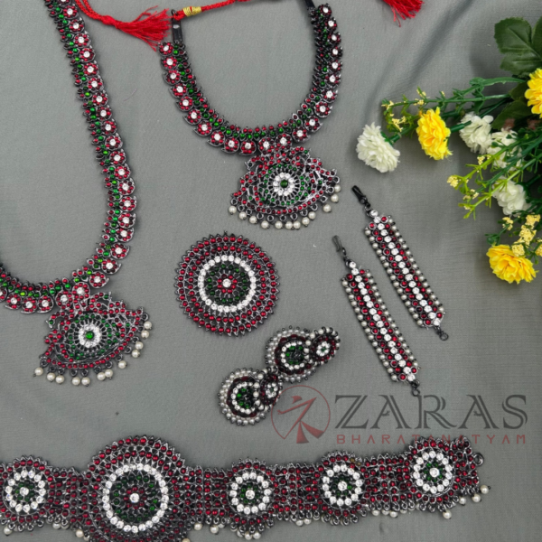 Bharatanatyam Dance Jewellery Kemp Set