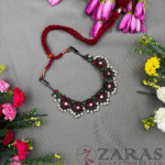 Bharatanatyam kemp Necklace