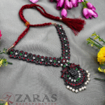Bharatanatyam kemp Necklace