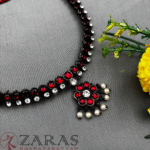 Bharatanatyam kemp Necklace