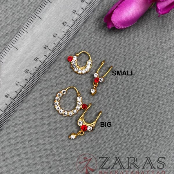 Bharatanatyam Dance Jewellery Nathu Bullak