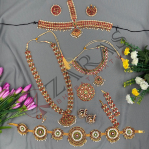 Bharatanatyam Dance Jewellery Kemp Set