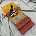 Bharatanatyam Dance Practice Saree