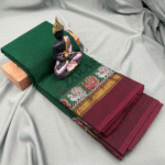 Bharatanatyam Dance Practice Saree