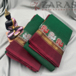 Bharatanatyam Dance Practice Saree